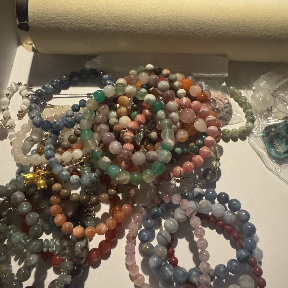 Mystery bag/jar Multicolor Beaded Bracelet Set